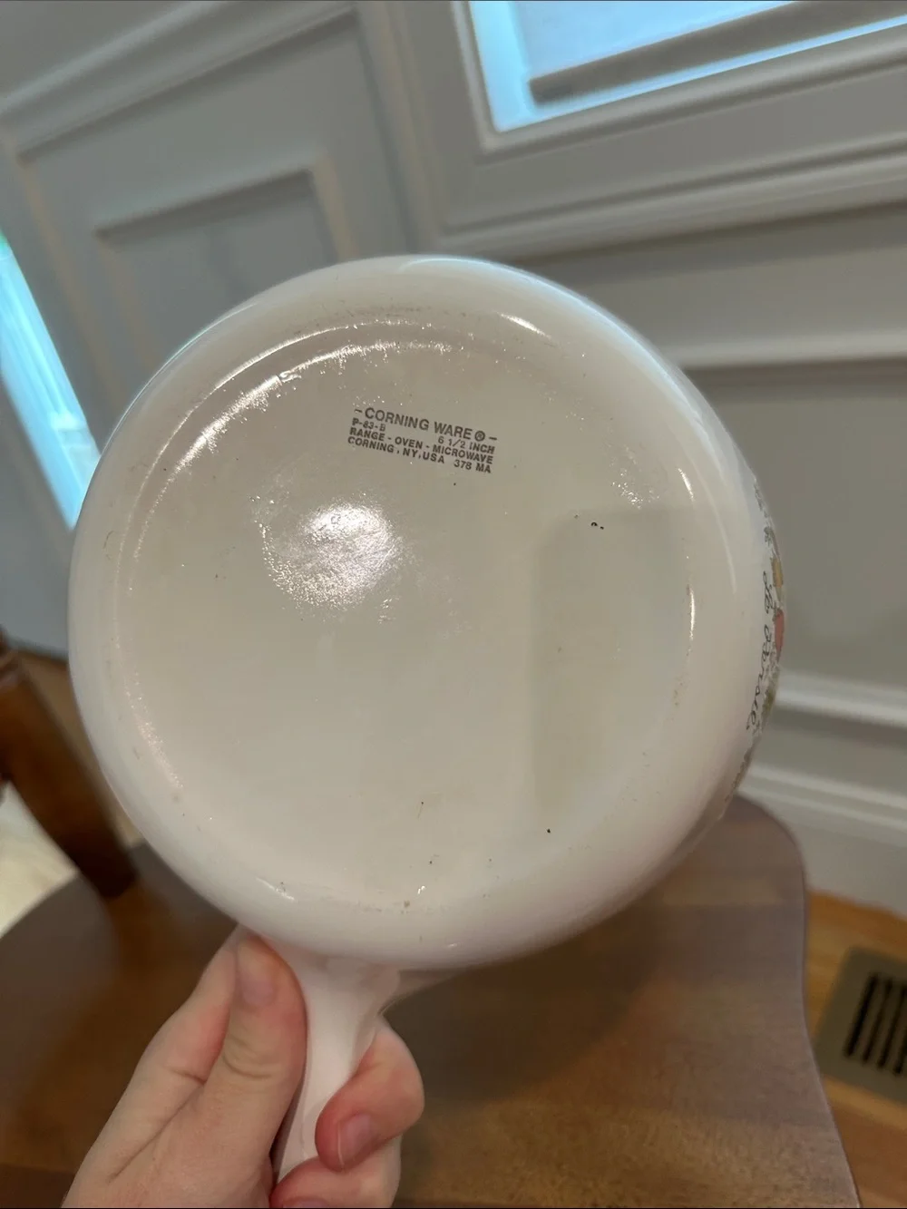 VTG Spice of Life Corning Ware Le Persil 6.5” Menuette Pan with Lid P-83-B